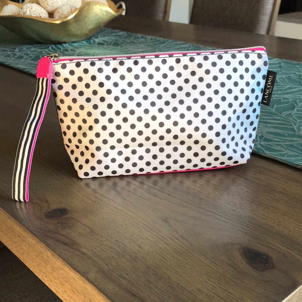 Lancome Polka Dot Cosmetic Bag